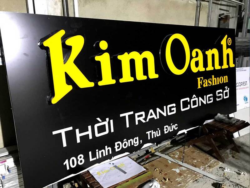 Làm bảng hiệu quảng cáo tại Gò Công – An Bình
