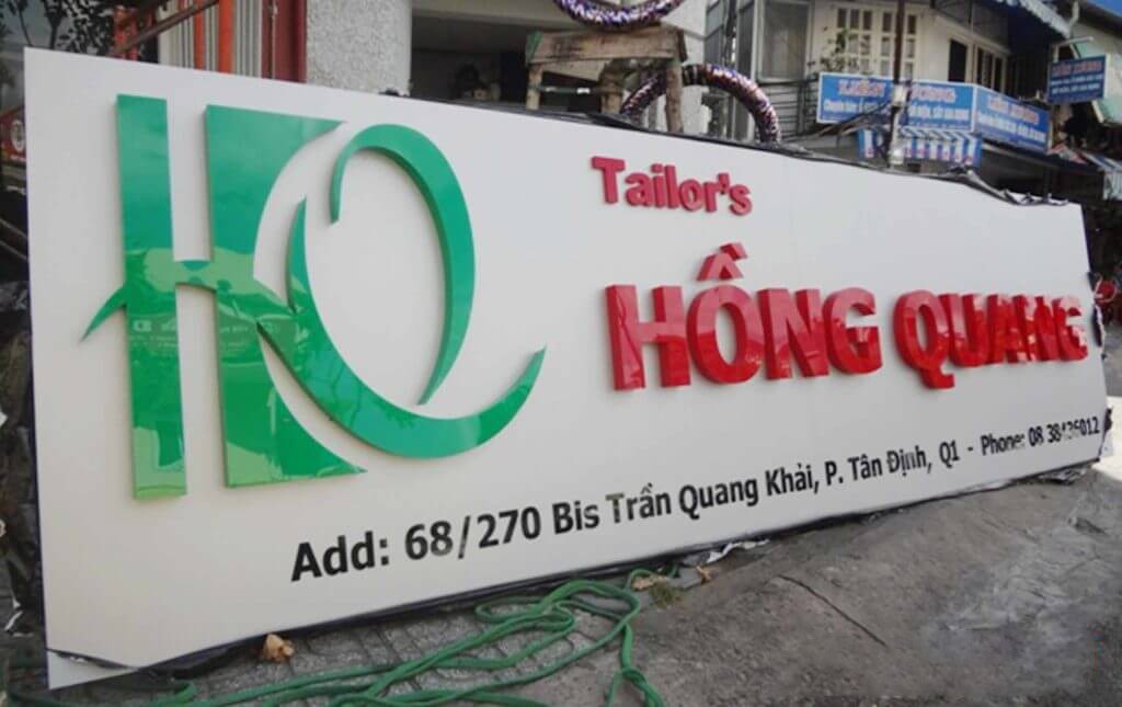 Làm bảng hiệu quảng cáo tại Gò Công – An Bình