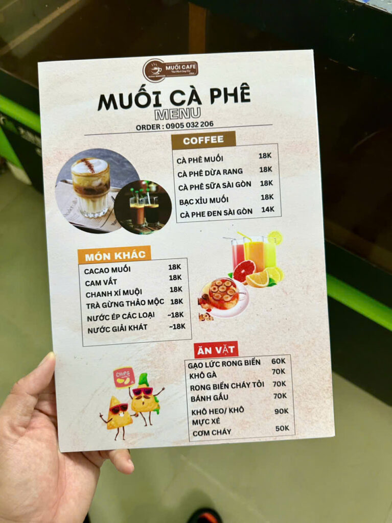 menu a3 quan an 8